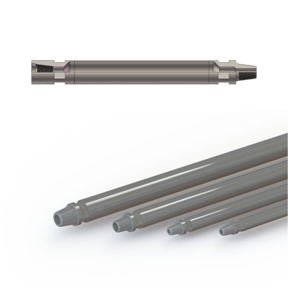 Tige de forage API pour roto-percussion – Ø89 Filetage 2”3/8 Regular